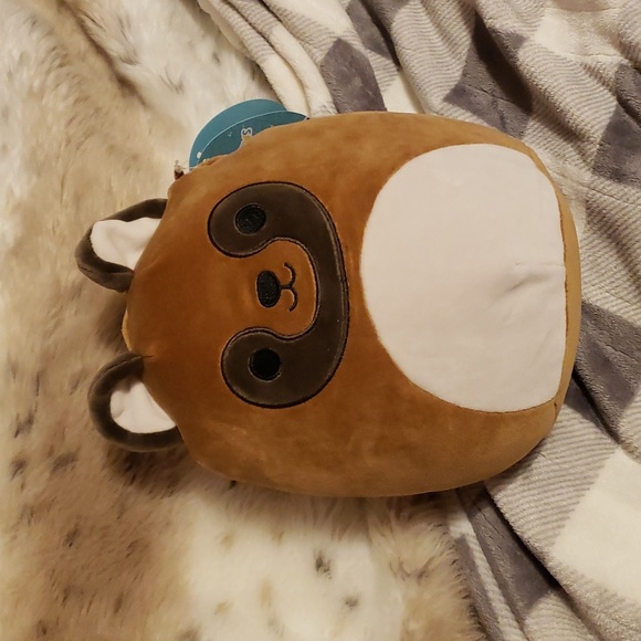 Squishmallows Tanuki Adopt Me NWT new 8 inch - Picture 2 of 5